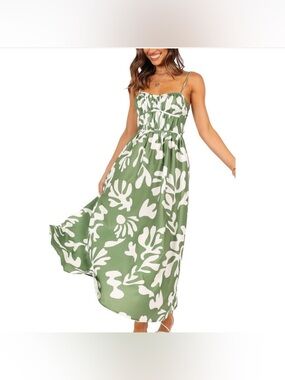 Runaway the label Payton Green Floral Dress S